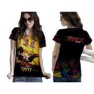 Tinishop - NINJA GO MOVIE Motif Women's T-shirt / NINJA GO MOVIE Women's Short T-shirt /301