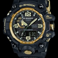 GSK Mudmaster GWG1000 Black Gold Red Gold Mens Watch compass gshock gwg 1000