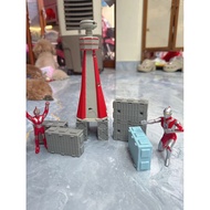 Ultraman fighting diorama Ultra City Series
