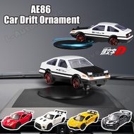 AE86 car drift ornament Car Dashboard Ornament Drifting Car Keepsake Ornament | Realistic Vehicle Mo