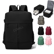 16 Inch Laptop Backpack 34L Large Capacity Water Resistant Nylon Travel Backpack with Shoe Compartme