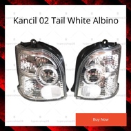 Perodua Kancil 2002 Tail Lamp Lampu Belakang Set White Albino  1set 2pcs
