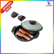 【Toffy】 [Trending on Social Media] Microwave Grill Pan K-MW3 Just place it in the microwave for cook