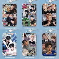 Bai Jingting Merchandise Card Holder Subway Card Hanging Neck Access Control Card Membership Card Wo