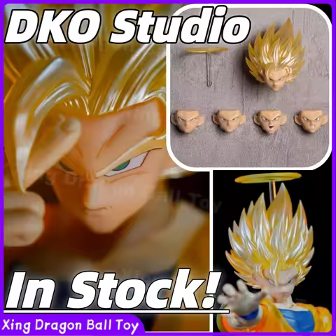 24-hour Shipping! DKO Studio Dragon Ball SHF Super Saiyan SSJ2 Son Goku Head Sculpture Accessory Pac