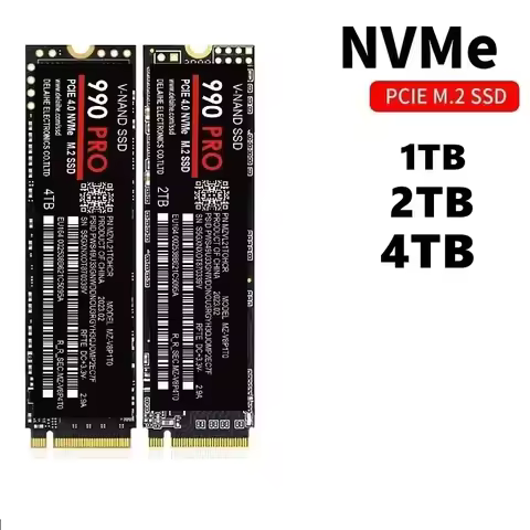 SSD high speed 990 PRO PCIe 4.0 NVMe 4.0 M.2 2280 1TB 2TB 4TB SSD Internal Solid State Hard Drive Fo
