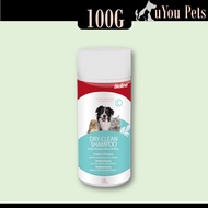 Bioline Dry Clean Shampoo 100G - Dry-Clean Gentle Cleansing Without Bathing Dry Powder Cat&Dog Shamp