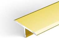 Threshold Strip Floor Covering Connection, T- Shaped Anodized Aluminum Type Trim Strip, Easily Cut C