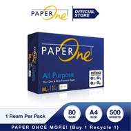 HVS Paper One A4 80 grams (1 ream)
