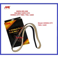 MEAUSU FAN BELT MSFB-5PK-008 5PK1137 Model: HONDA CITY TMO / JAZZ