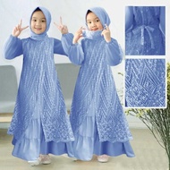 2025 Girls' Party Dress Gsmis Bj Famis Eid al-Fitr Age 1 2 3 4 5 6 7 8 9 10 11 12 13 14 15 16 Years 