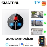 SMATRUL WIFI Tuya Smart Home Automatic Garage Gate Electric Autogate Door Opener Wall Touch EU Switc