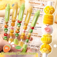 String Fun Press Gel Pen Black Quick-Drying Smooth Ballpoint Pen