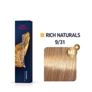 Wella Professionals Koleston Perfect Rich Naturals 9/31 Very Light Blonde/Gold Ash Permanent, 60g