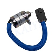 Diesel Engine Stop Solenoid 1503ES-12S5SUC5S/SA-4562-T/SA-4920/119653-77950 for Excavator 4TNV94L/4T