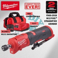 Milwaukee M12 FDGS M12 FUEL™ Straight Die Grinder