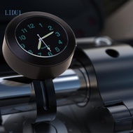 LIDU1 Motorcycle Universal 7 8 1 Cruiser Handle Bar Mount Clock Watch Waterproof