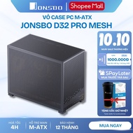 Jonsbo D32 PRO Mesh PC Case - M-ATX ITX Back Connect, VGA 365mm, CPU Cooler 170mm, Radiator 240mm
