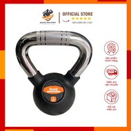Gold Sport Lime Kettlebells 4Kg, 6Kg, 8Kg, 10Kg Rubber Coated Steel for Gym