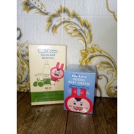 UNI-LOVE SET 1 VEGAN BABY CREAM AND 1 SQUALANE BABY OIL