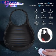 Wireless Remote Control Vibrator for Men Penis Massager Ring Vibrator Sex Toys for Men Male Prostate Massage