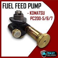 Fuel Feed Pump / 105220-5001 105220-5960 / AC Pump / KOMATSU PC200-5 PC200-6 PC200-7 / TRUCK / EXCAV