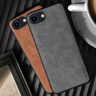 Phone Case For Iphone 17 16 15 Pro Max Plus 16e 17e Funda Retro Business Style Faux Leather Cover Co