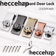 HECCEHZP Keyed Hasp Lock Office Zinc Alloy Cupboard Punch-free Cabinet