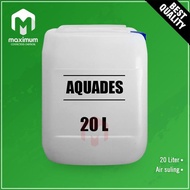 Aquadest / Akuades / Aquades / Air Suling / Air Aki Radiator 20 Liter