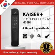 KAISER+ Digital Door Lock Push Pull door lock fingerprint door lock HDB Door KAISER H7891