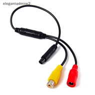 Kamera Spion Cadangan Mundur Mobil 4-Pin Male Connector To RCA