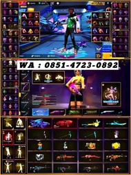AKUN FF SULTAN MURAH AKUN FF OLD ( READY MAINAN ACTION FIGURE MAINAN KARAKTER FF)