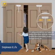 Double Door Child Security Lock Kids Security Lock Easy to Use Lightweight Accessory Pantry Lock for