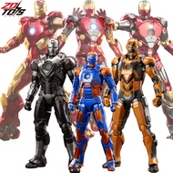 1/10 ZDTDS Toys Iron Man MK27 MK10 MK18 MK19 MK28 Tony Stark Cassanova Jack Disco Model Boleh Gerakk