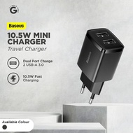 BASEUS 10.5W 2.1A DUAL USB FAST CHARGING Adapter
