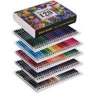 Brutfuner 48/72/120/160/180 Colors Oil Pencil Artist Professional Color Pencils Set Sketching Painti