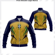FIFA WORLD CUP 2026 BRAZIL FOOTBALL JERSEY JACKET FULLPRINT NEWEST