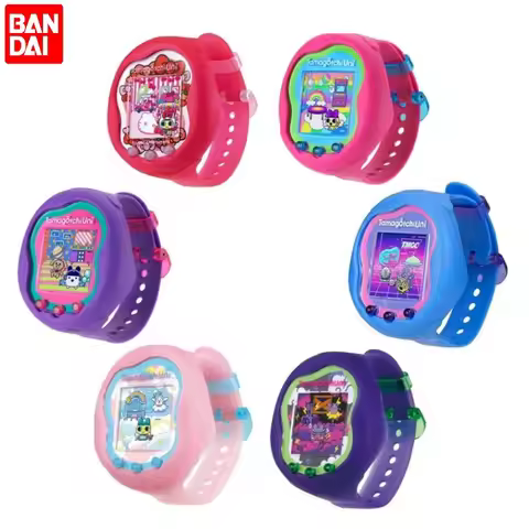 Original Tamagotchi Wifi Uni Electronic Machine Pix Pet Meets Networking Console Odometer Funct Colo