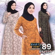 pregnant dress✢❈✤Hiyahaura Maternity Friendly Dress Hawwa