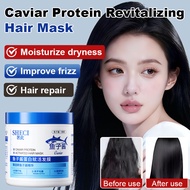 【Repairs Damaged Hair Instantly】 Caviar Protein Revitalizing Hair Mask For Silky Smooth Hair Caviar 
