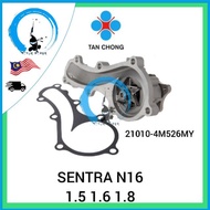 NJW TAN CHONG 21010-4M526MY NISSAN SENTRA N16 1.5 1.6 1.8 WATER PUMP TAN CHONG 21010-4M526 NJW