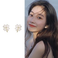 S999 Sterling Silver Foot Silver Earrings