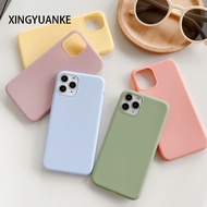 Candy Color Silicone Case For Samsung Galaxy A30 A40 A50 A10 A20 A70 A30S A51 A71 A31 A01 A41 A20E Case Soft Shockproof Cover