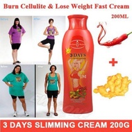 Aichun SLIMMING HOT CREAM (200ml) krim panas pembakar lemak kuruskan badan penghilang buncit boroi p