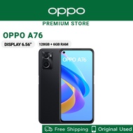 Original Used Oppo A76 128GB + 6GB RAM 13MP 6.56 inch Android Handphone Smartphone