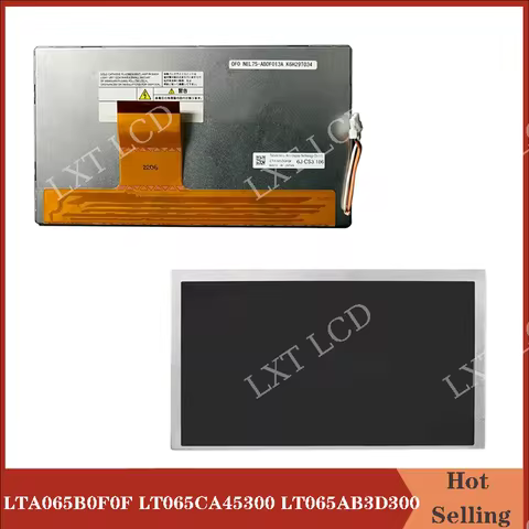 Original 6.5 inch LTA065B0F0F LT065CA45300 LT065AB3D300 LCD Display Screen Panel For Mercedes R Seri