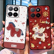 Case for HONOR X58/X58B/X58C Lucky Horse Pattern, Lucky Horse 2026