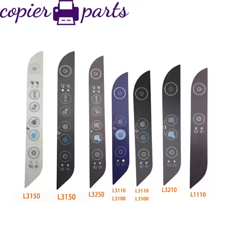 10PCS compatible Button Stickers for Epson 3250 3150 3210 3100 3110 1110 L3210 panel button sticker