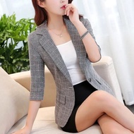 Women's Plaid BLAZER Women's BLAZER Women's BLAZER