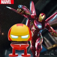 Marvel Spidean Hulk Figure Children's Cartoon Movie Figure Iron Man Captain  Toys Car Spring Bobble Head Dolls Decorate